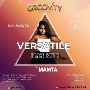 ✨ “learn versatile dance moves with mamta 💃🔥” ✨groovity dance & art studio presents a brand ne